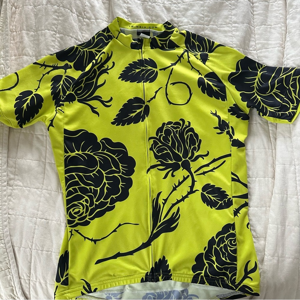 Floral Twin Six Cycling Jersey